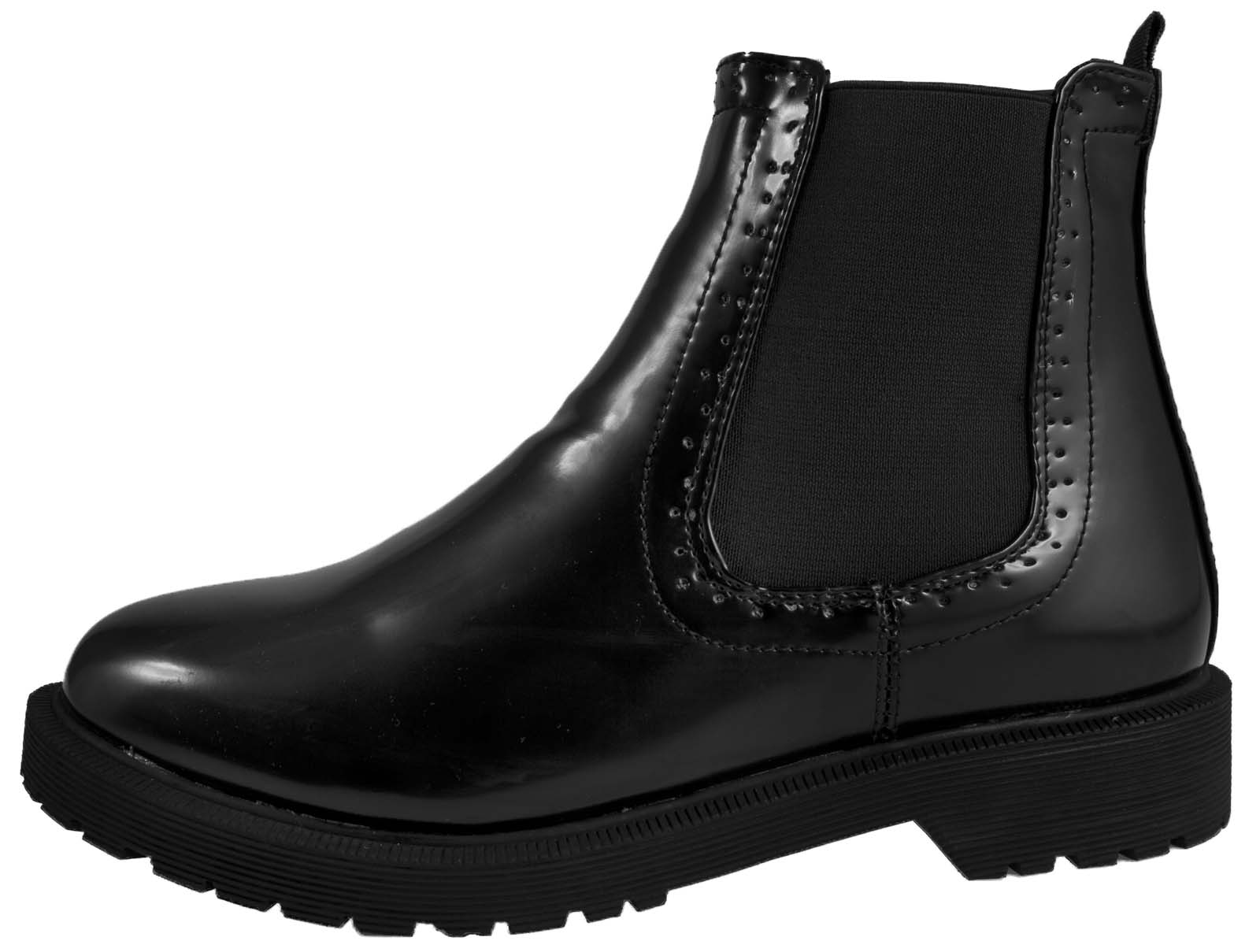 womens heeled brogue boots